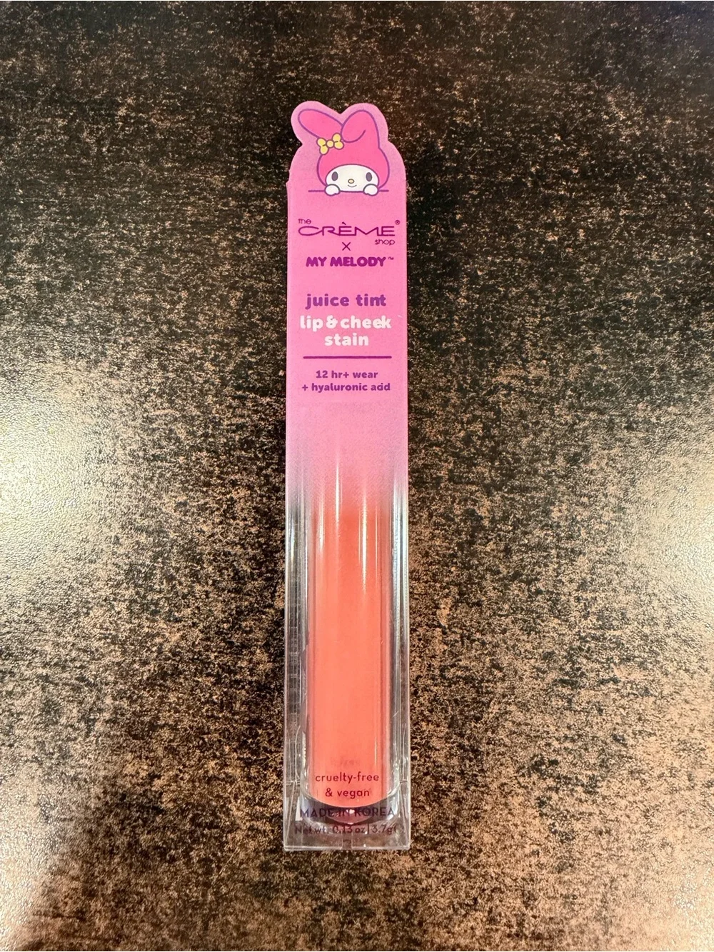 The Crème Shop x My Melody Juice Tint Lip & Cheek Stain - Pink/Coral